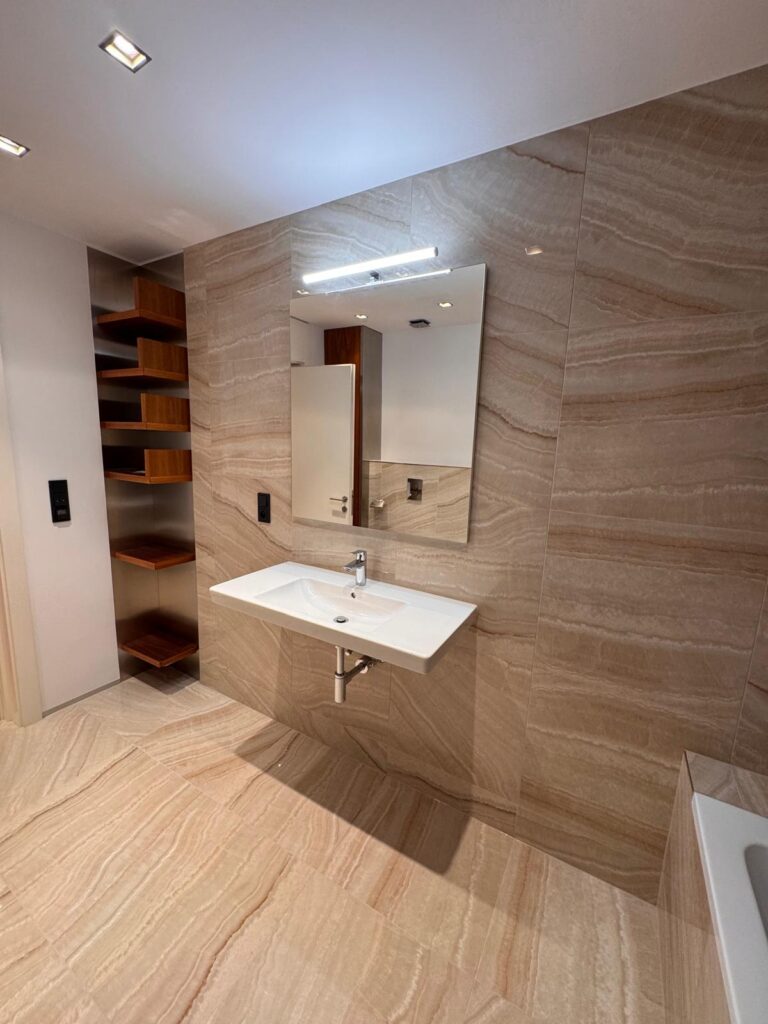 Obkladačské práce – interiér