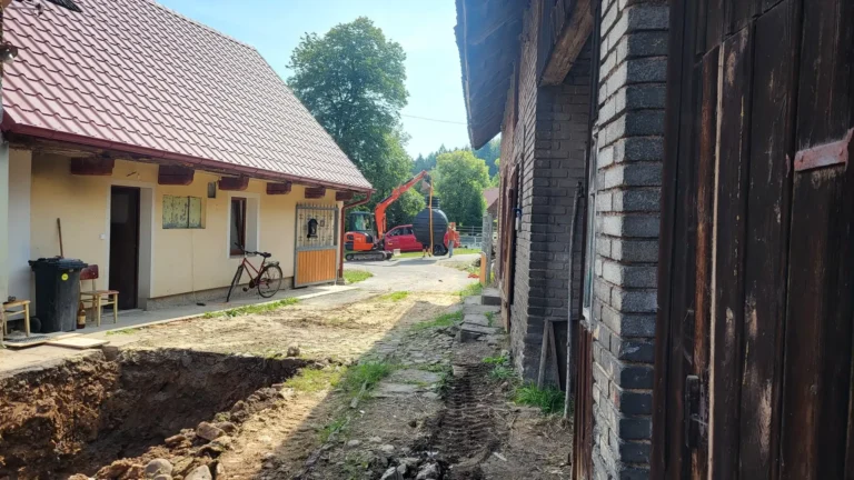 Pokládka septiku