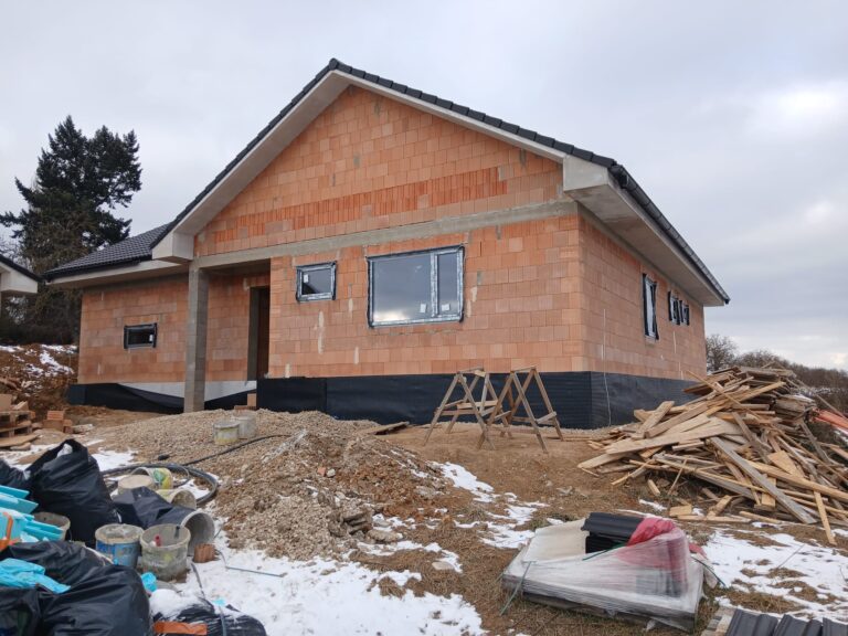 Aktuálně – výstavba rodinného domu na klíč