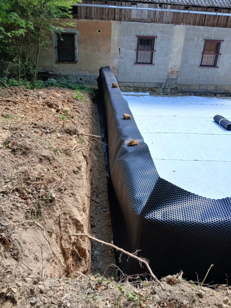 Základová deska na klíč, základy