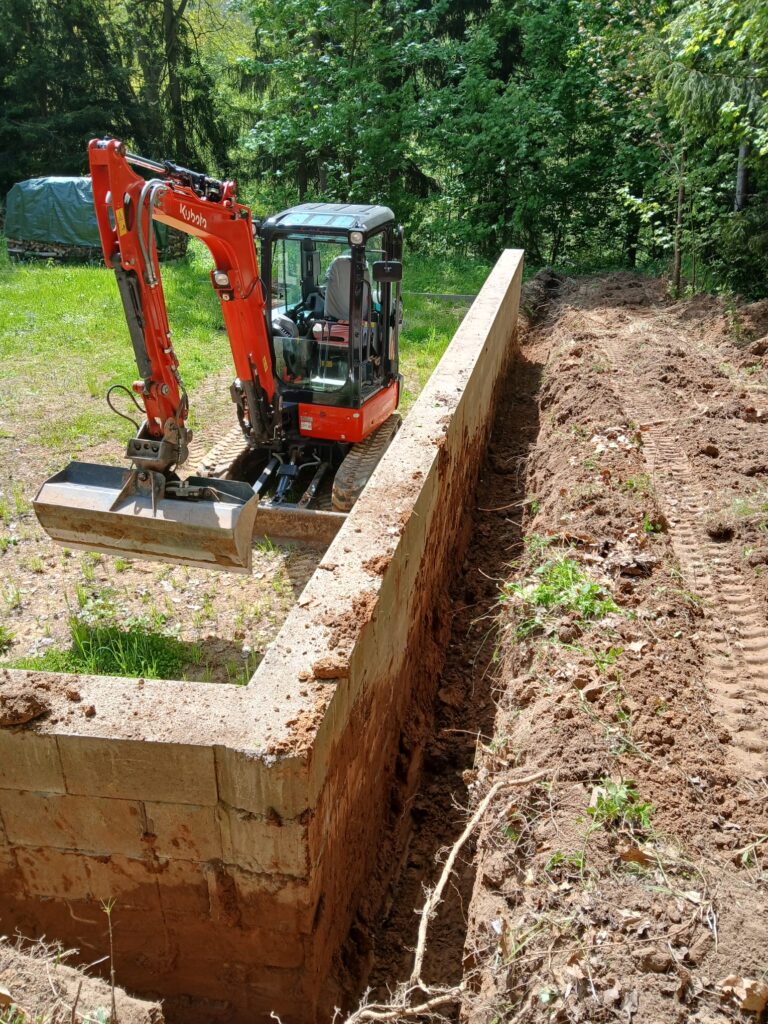 Základová deska na klíč, základy