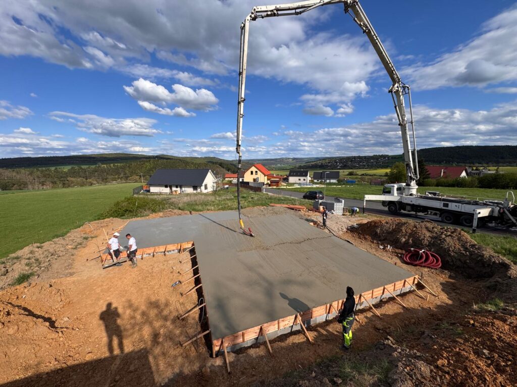 Základová deska na klíč, základy