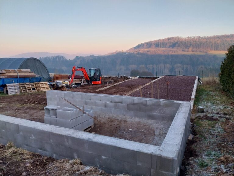 Základová deska na klíč, základy